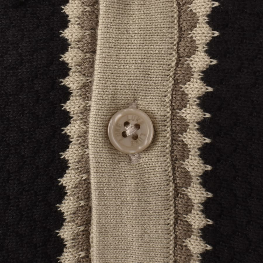 Image number 4 for Luke 1977 Castletown Knitted Polo Black