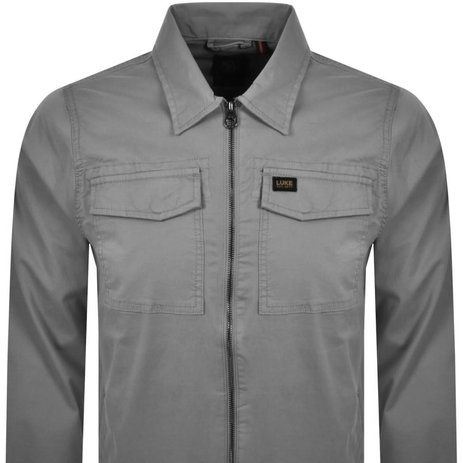 Image number 2 for Luke 1977 Conrith Overshirt Grey