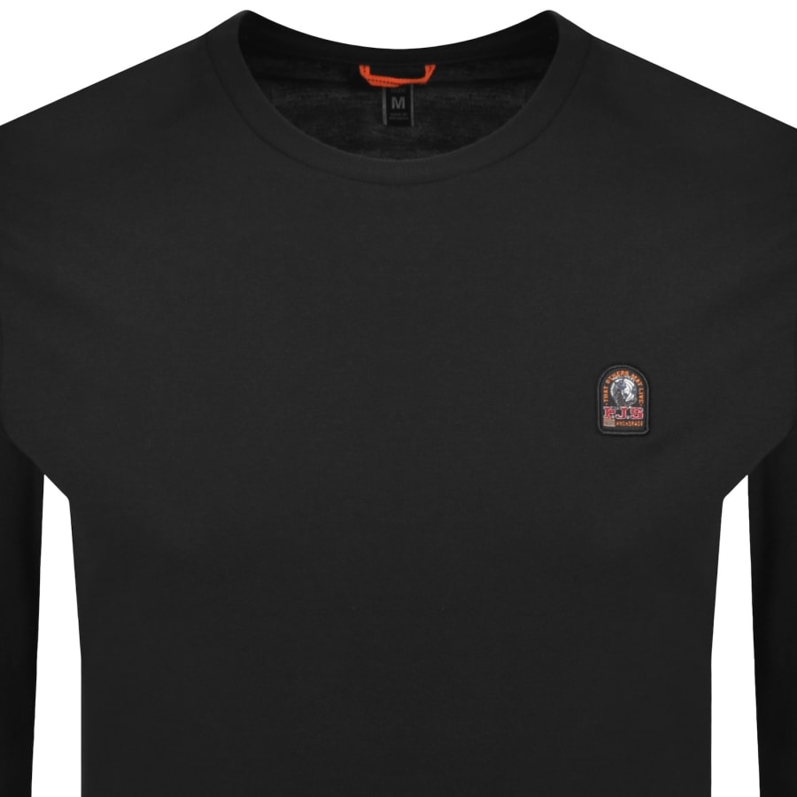 Image number 2 for Parajumpers Patch T Shirt Phantom Black
