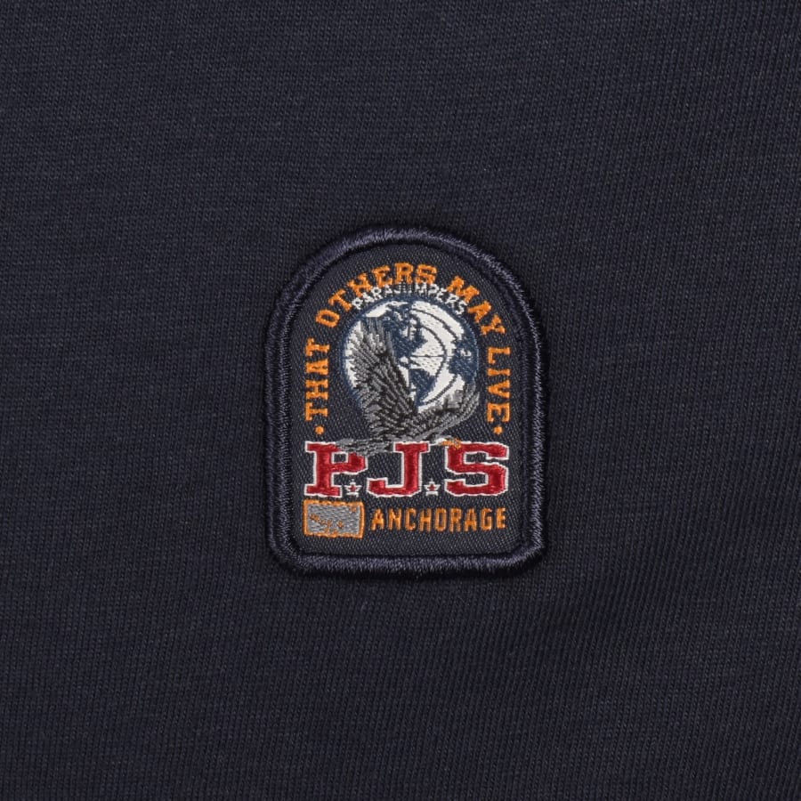 Image number 3 for Parajumpers Patch T Shirt Phantom Navy