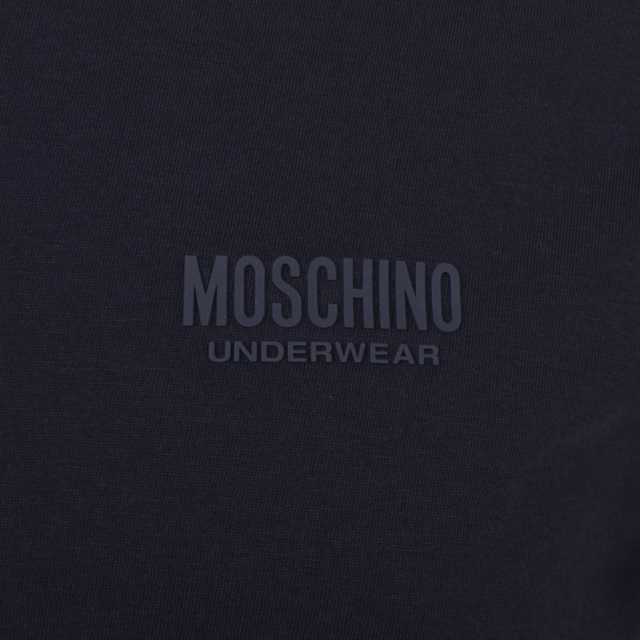 Image number 4 for Moschino Active T Shirt Navy