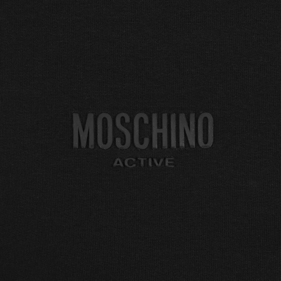 Image number 4 for Moschino Active Logo Tape Sweatshirt Black