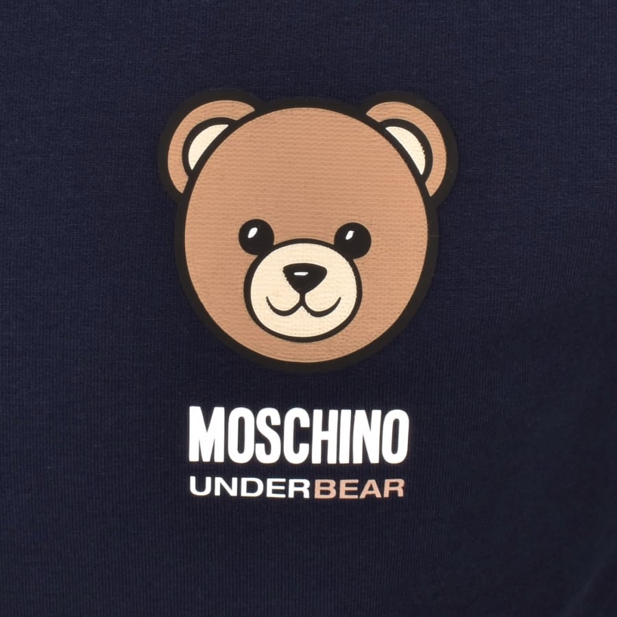 Image number 3 for Moschino Bear T Shirt Navy