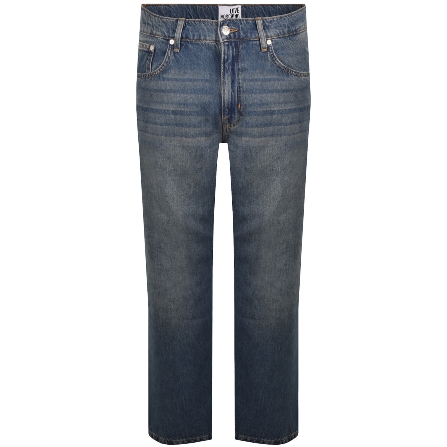 Image number 2 for Moschino Denim Jeans Blue