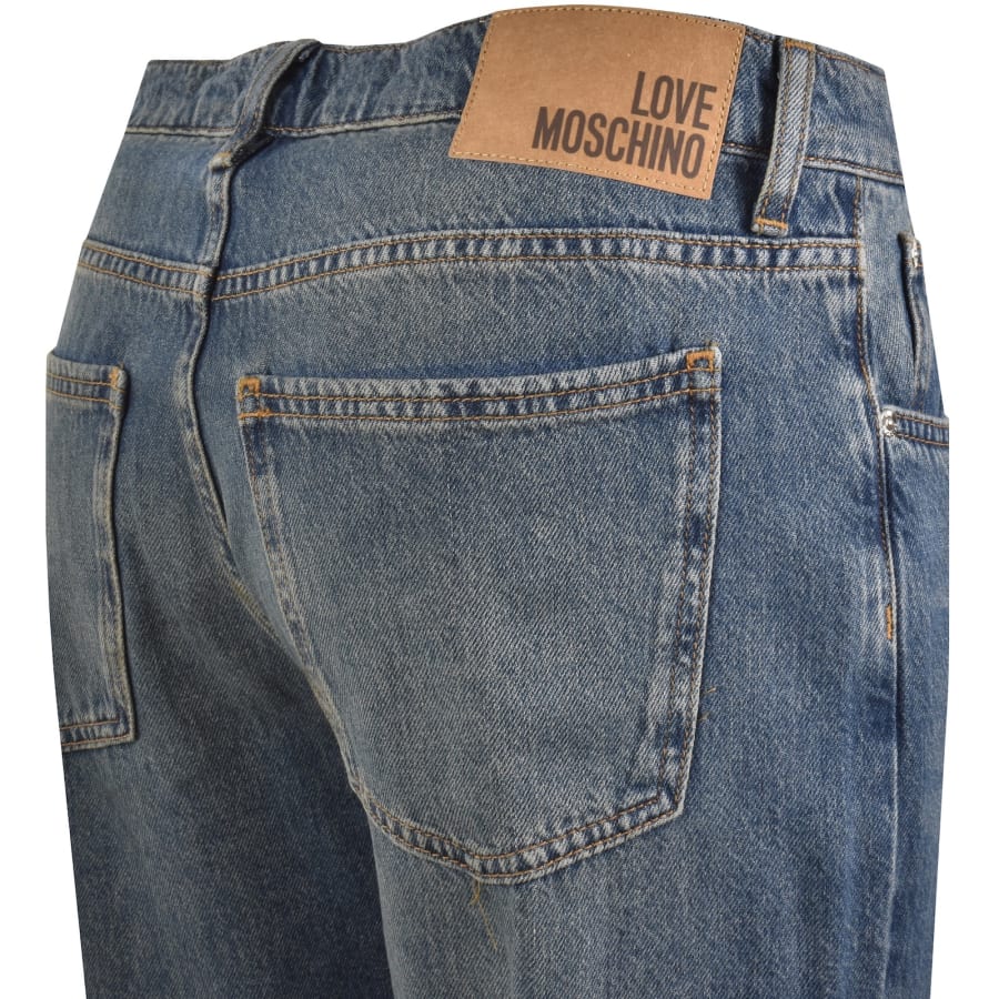 Image number 4 for Moschino Denim Jeans Blue
