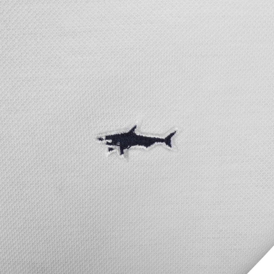 Image number 3 for Paul And Shark Logo Polo T Shirt White