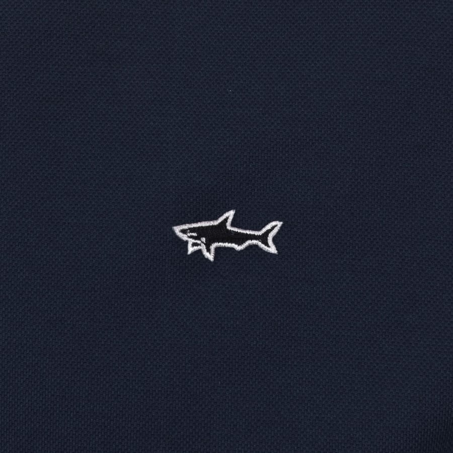 Image number 3 for Paul And Shark Logo Polo T Shirt Navy