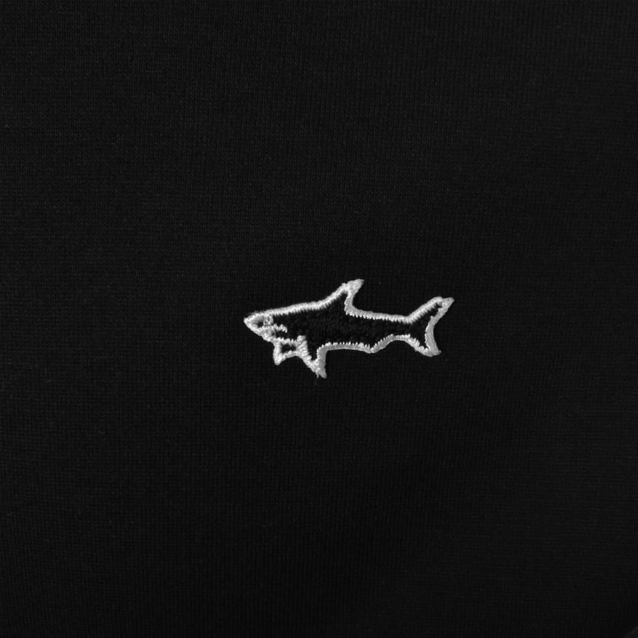 Image number 3 for Paul And Shark Logo T Shirt Black