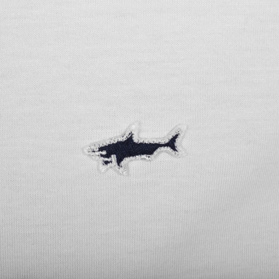 Image number 3 for Paul And Shark Logo T Shirt White