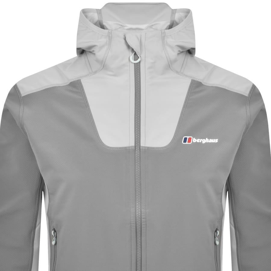 Image number 2 for Berghaus Greenbank Hooded Jacket Grey