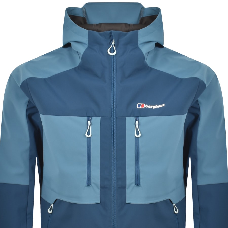 Image number 2 for Berghaus Vantashell Jacket Blue