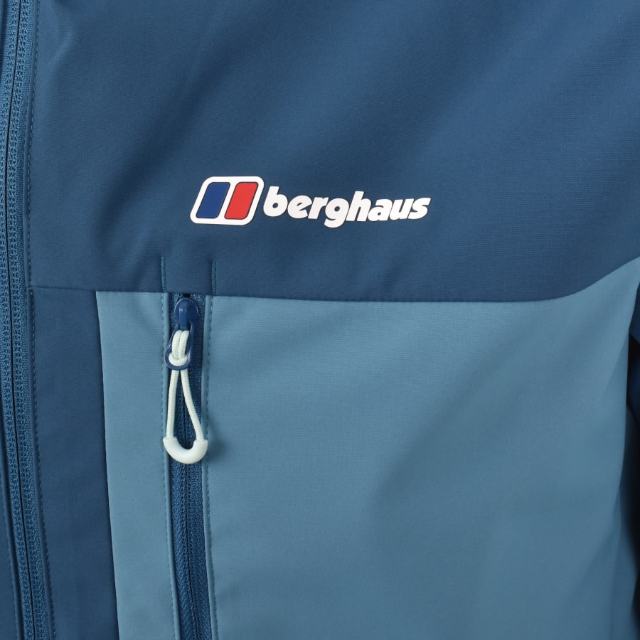 Image number 3 for Berghaus Vantashell Jacket Blue