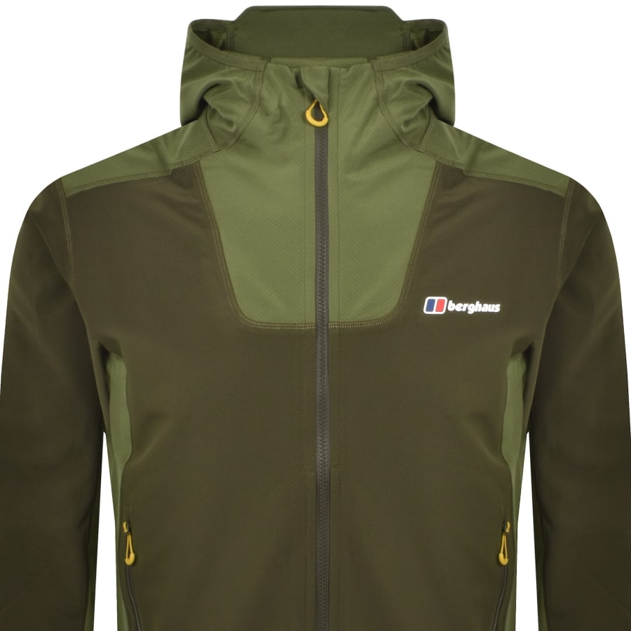 Image number 2 for Berghaus Greenbank Hooded Jacket Green
