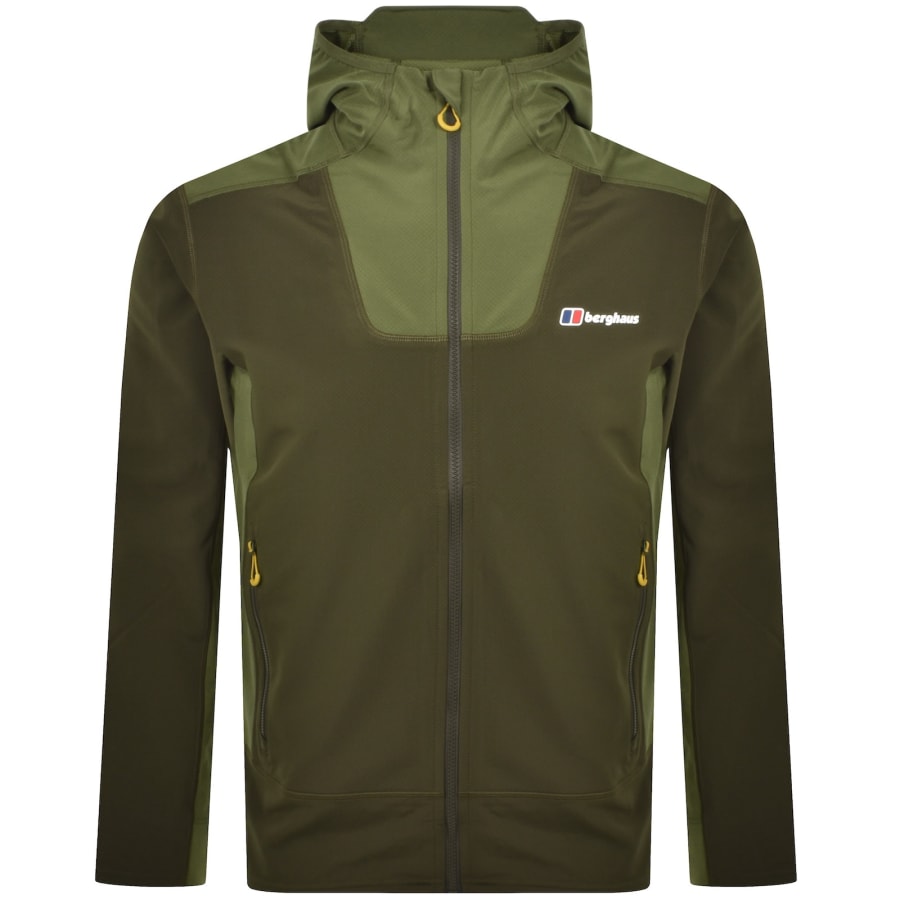 Image number 1 for Berghaus Greenbank Hooded Jacket Green