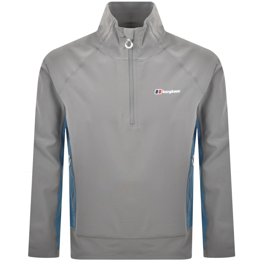 Image number 1 for Berghaus Wavertree Half Zip Jacket Grey