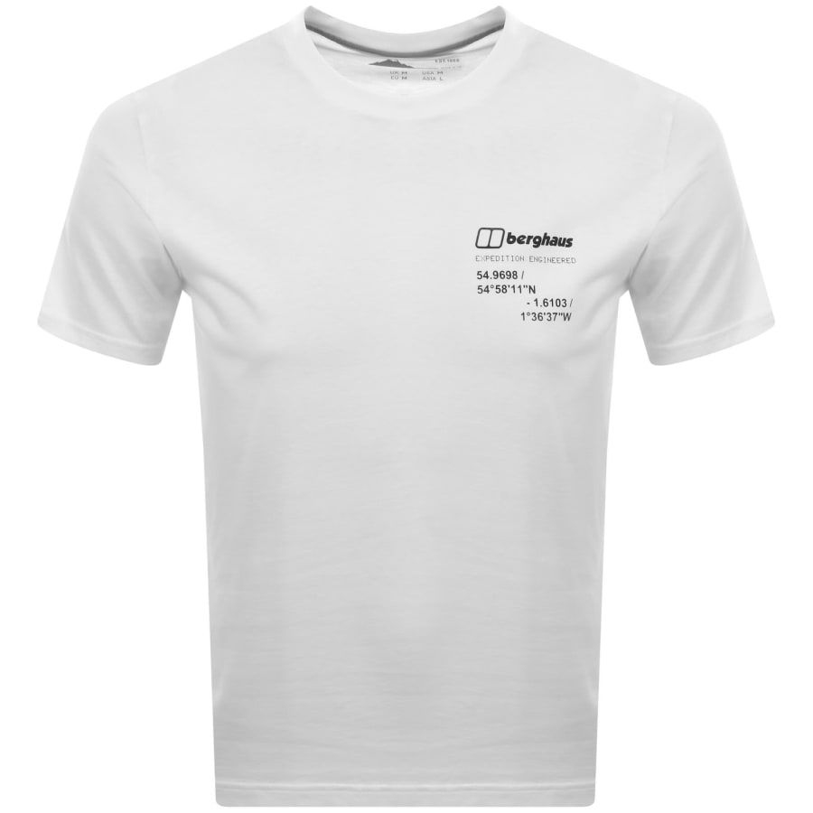 Image number 2 for Berghaus Mount 10 T Shirt White
