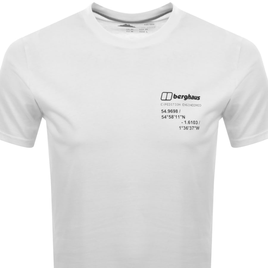 Image number 3 for Berghaus Mount 10 T Shirt White