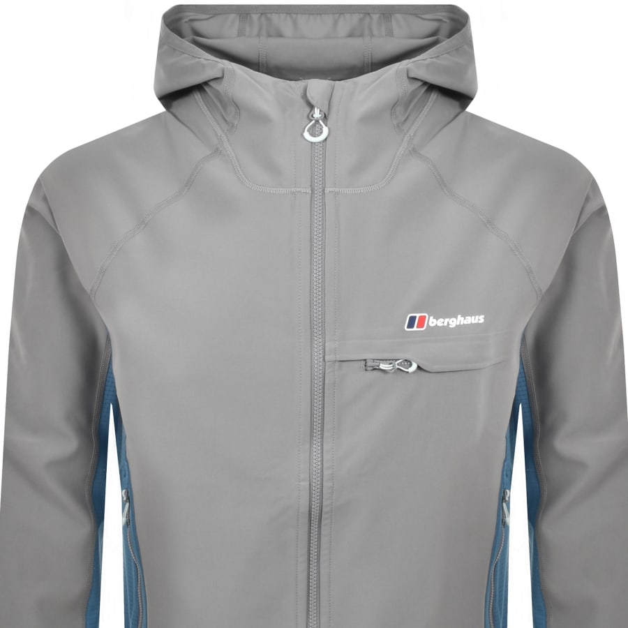 Image number 2 for Berghaus Wavertree Hooded Jacket Grey