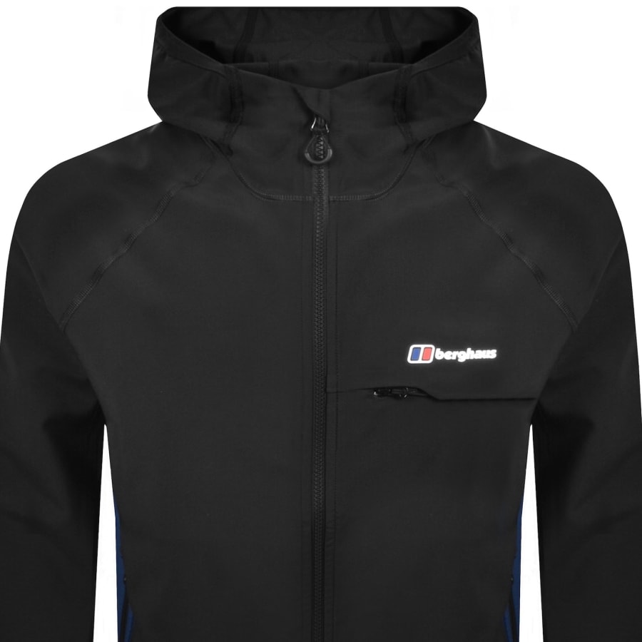 Image number 2 for Berghaus Wavertree Hooded Jacket Black