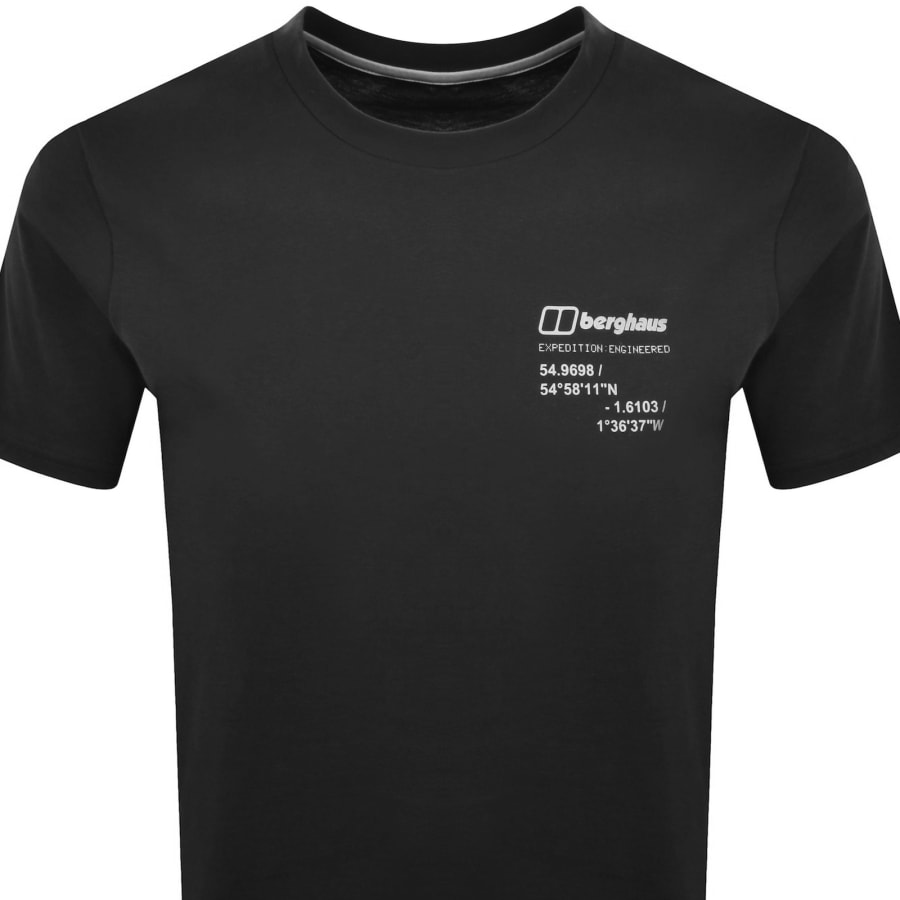 Image number 3 for Berghaus Mount 10 T Shirt Black