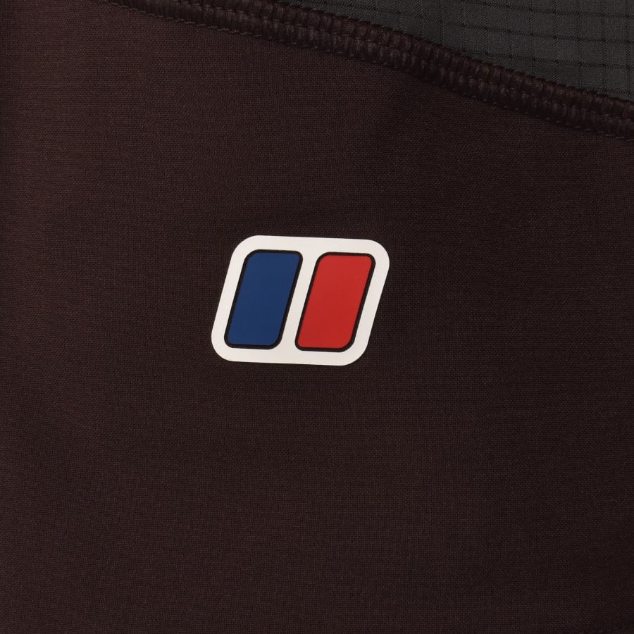 Image number 4 for Berghaus Wavertree Half Zip Jacket Dark Purple