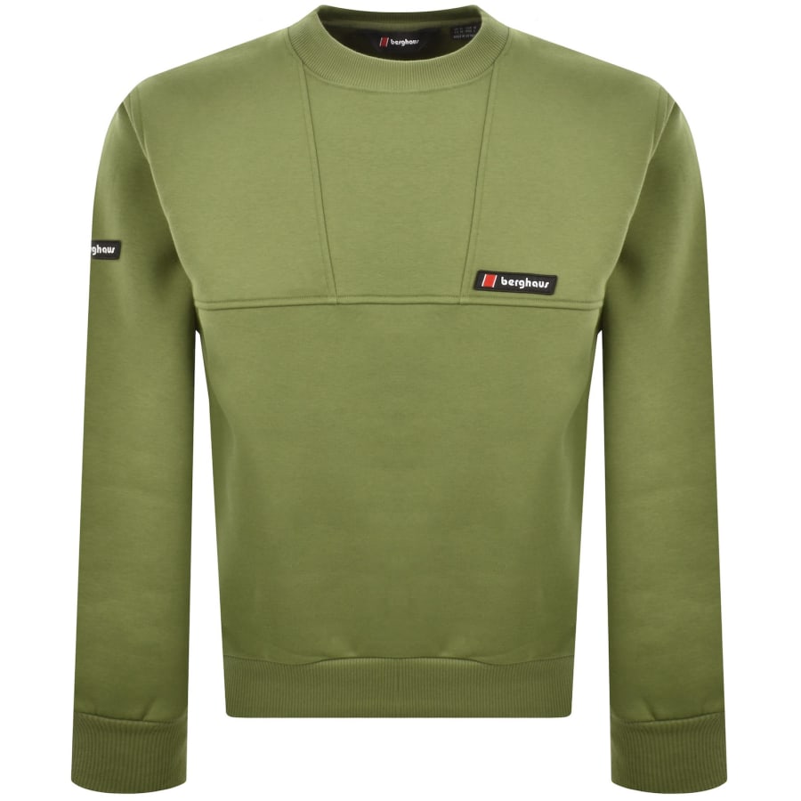Image number 2 for Berghaus Trango Mountain Sweatshirt Green