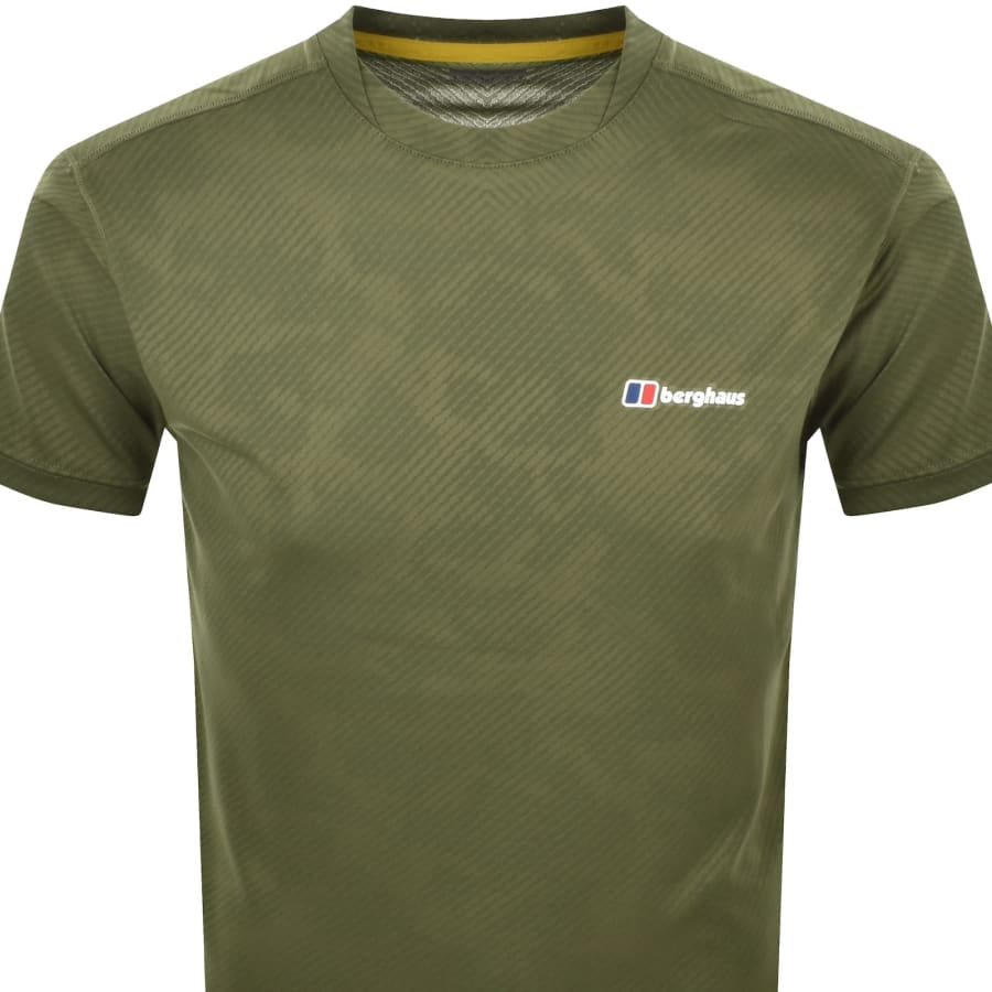 Image number 2 for Berghaus Dawdon Tech T Shirt Green