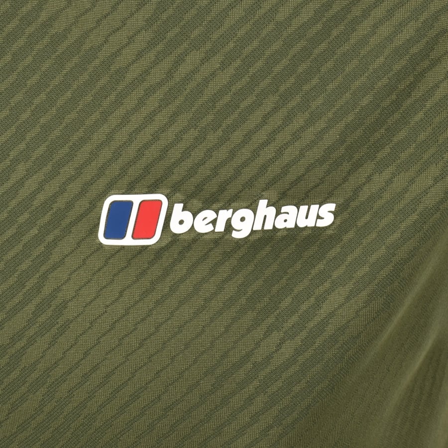 Image number 3 for Berghaus Dawdon Tech T Shirt Green