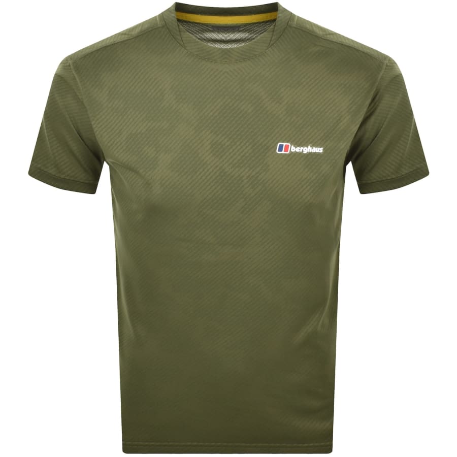 Image number 1 for Berghaus Dawdon Tech T Shirt Green