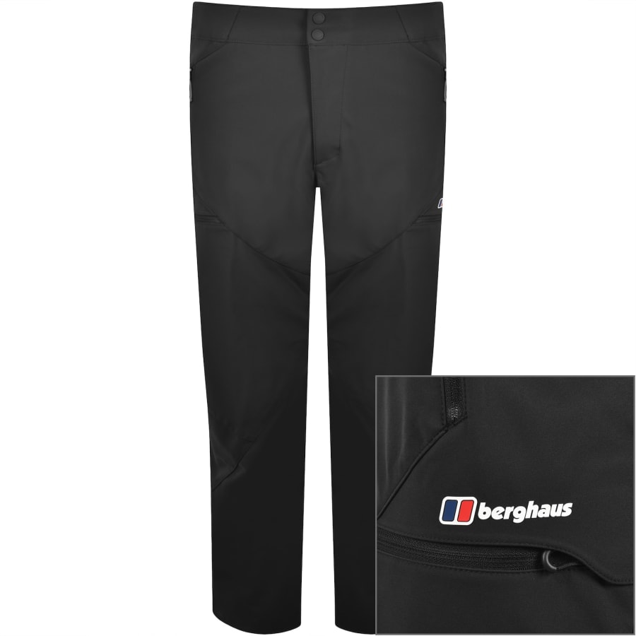 Image number 1 for Berghaus Vantashell Trousers Black