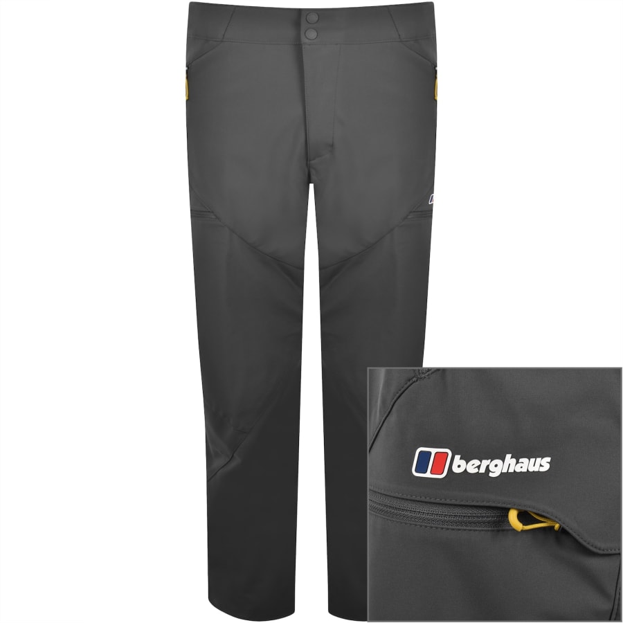 Image number 1 for Berghaus Vantashell Trousers Dark Grey