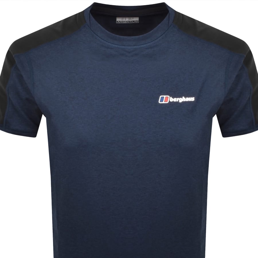 Image number 2 for Berghaus Farndale Tech T Shirt Dark Blue