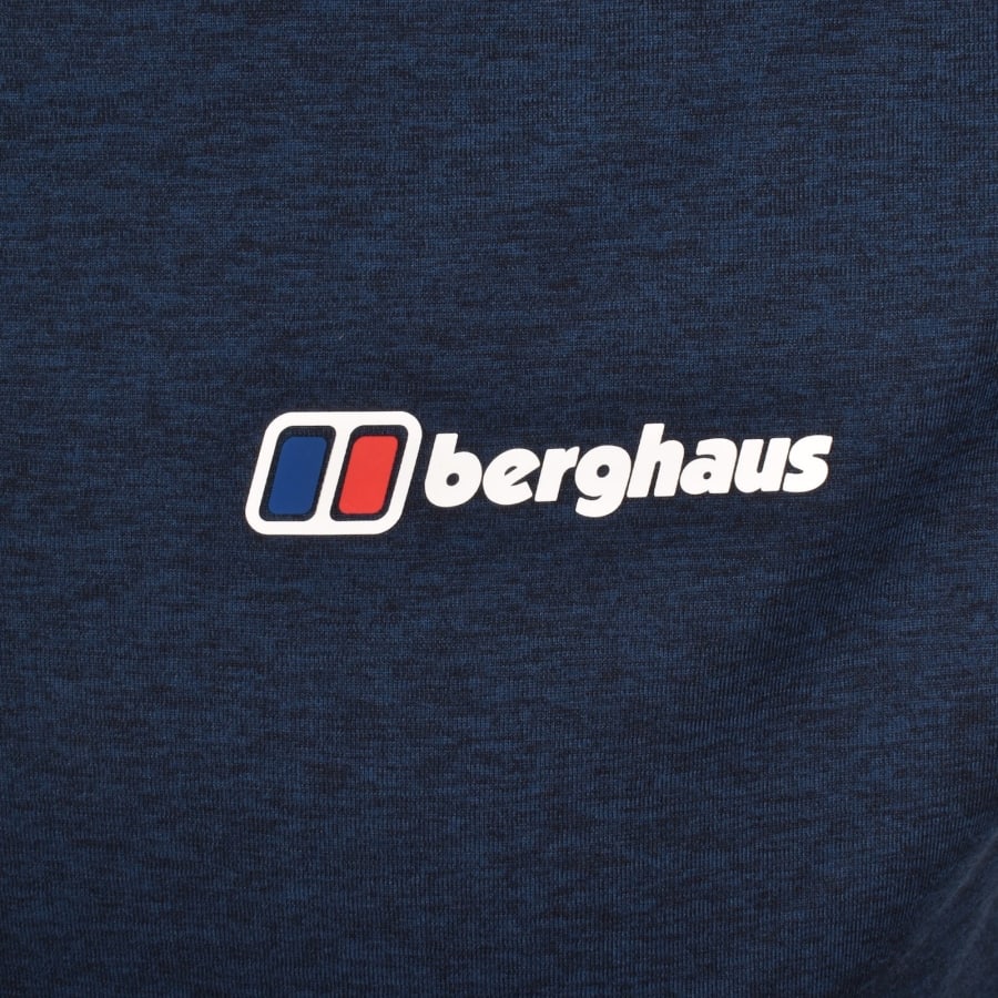 Image number 3 for Berghaus Farndale Tech T Shirt Dark Blue