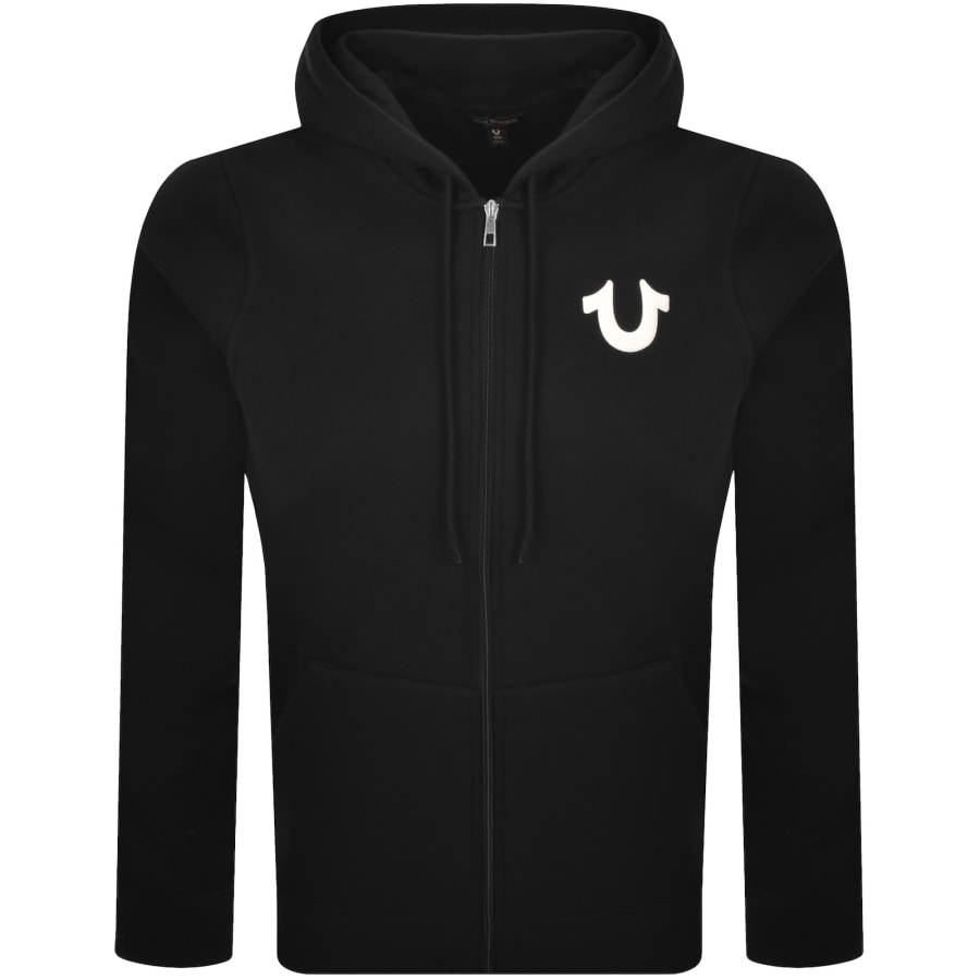 Image number 2 for True Religion Retro Hoodie Black