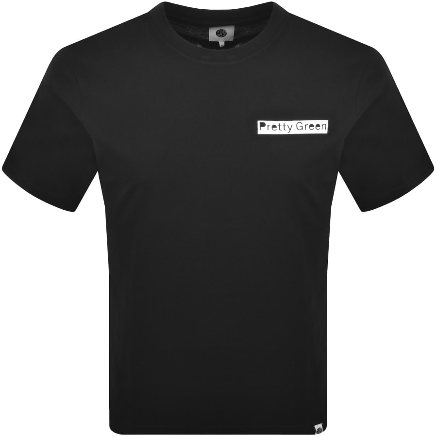 Image number 2 for Pretty Green Boardwalk T Shirt Black
