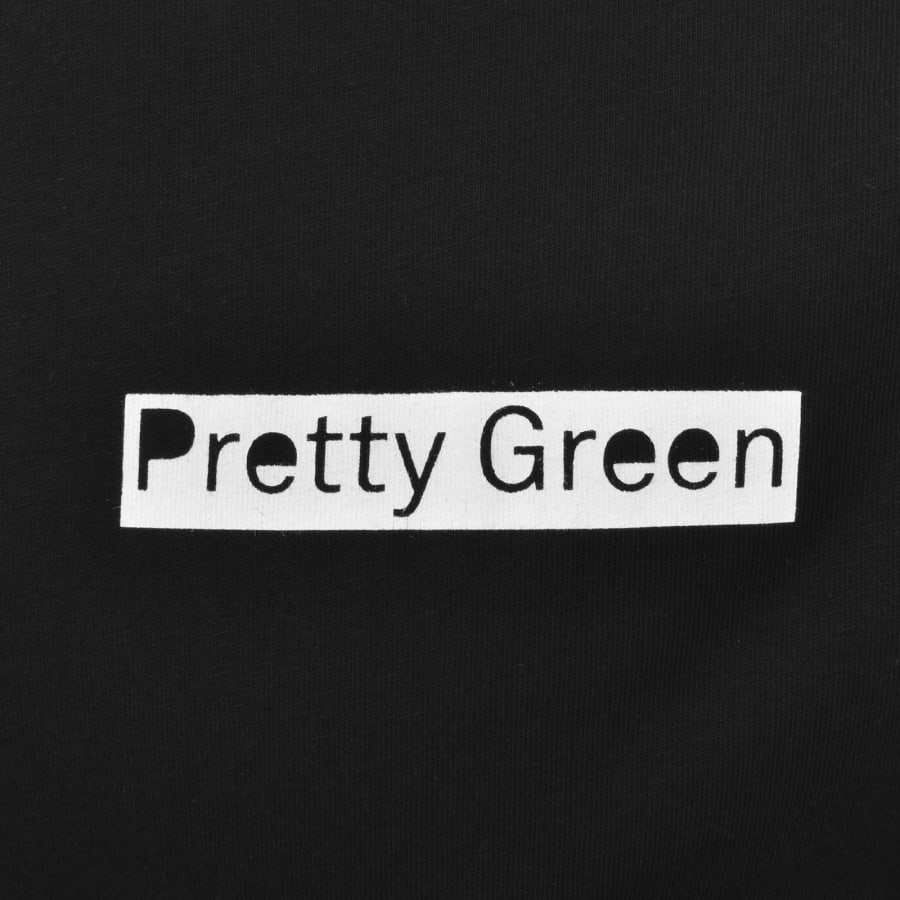 Image number 3 for Pretty Green Boardwalk T Shirt Black