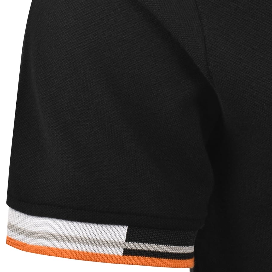 Image number 5 for Pretty Green Overdale Polo T Shirt Black
