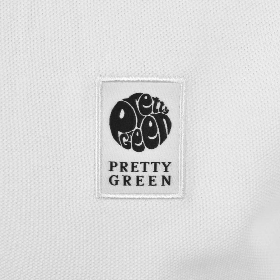 Image number 3 for Pretty Green Overdale Polo T Shirt White