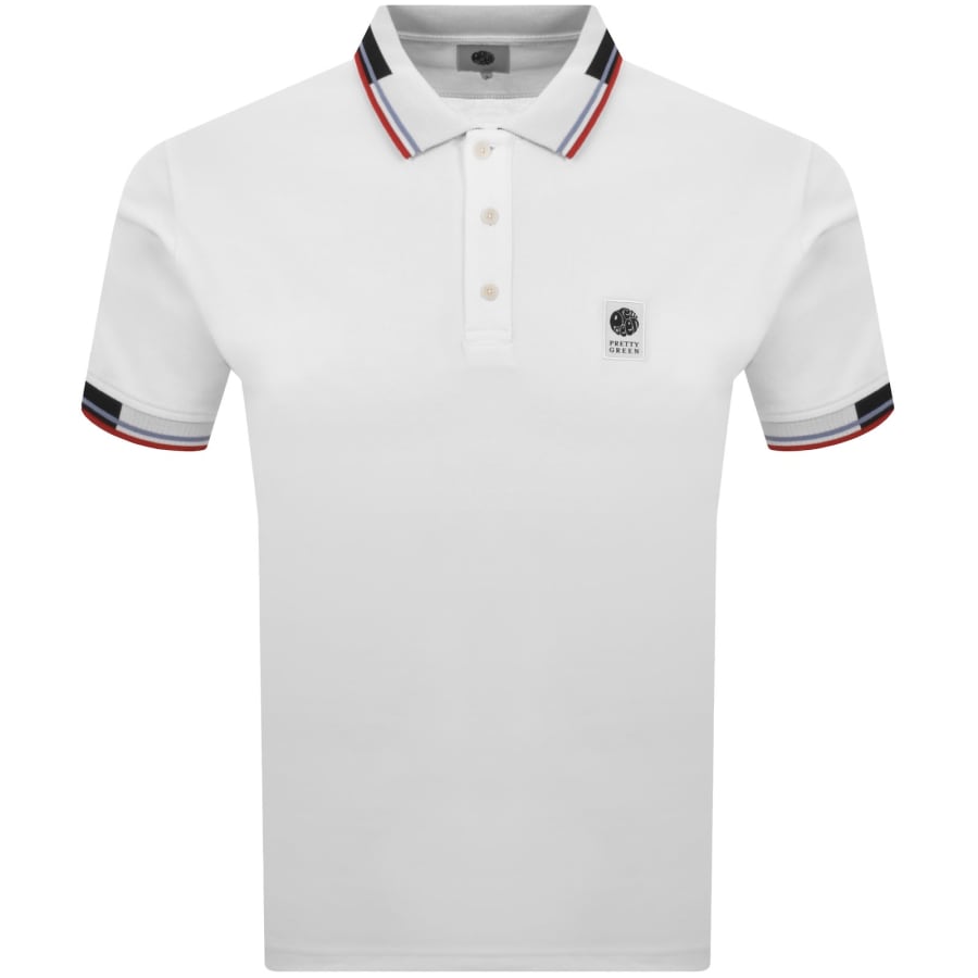 Image number 1 for Pretty Green Overdale Polo T Shirt White