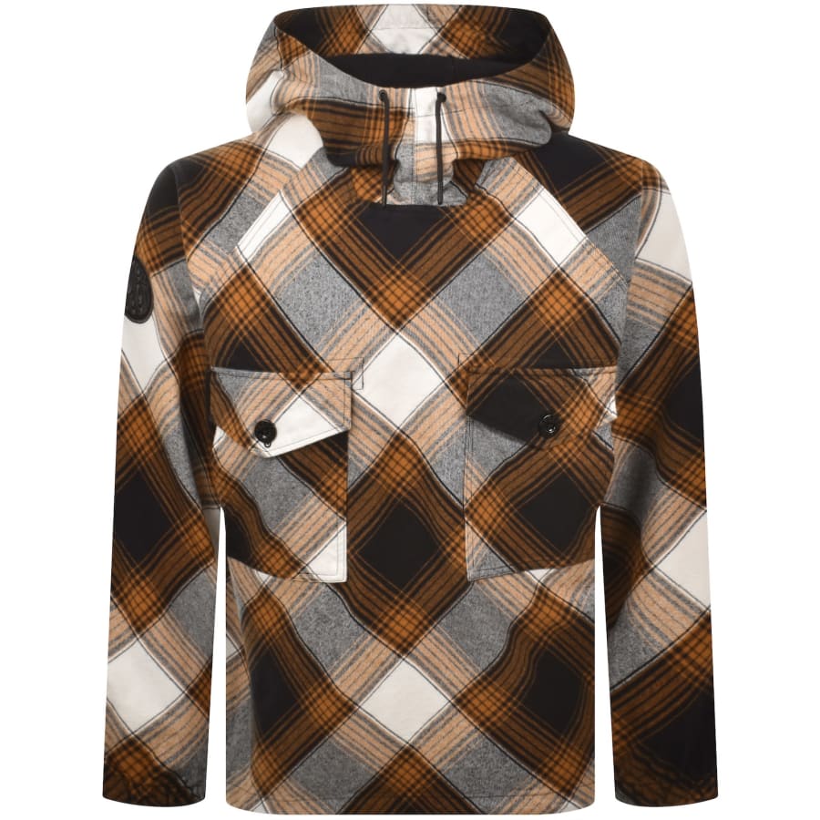 Image number 2 for Pretty Green Strobe Smock Orange
