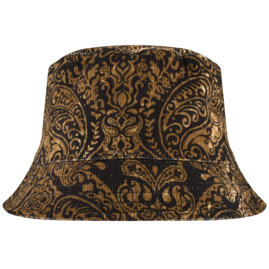 Image number 3 for Pretty Green Rave On Reversible Bucket Hat Black