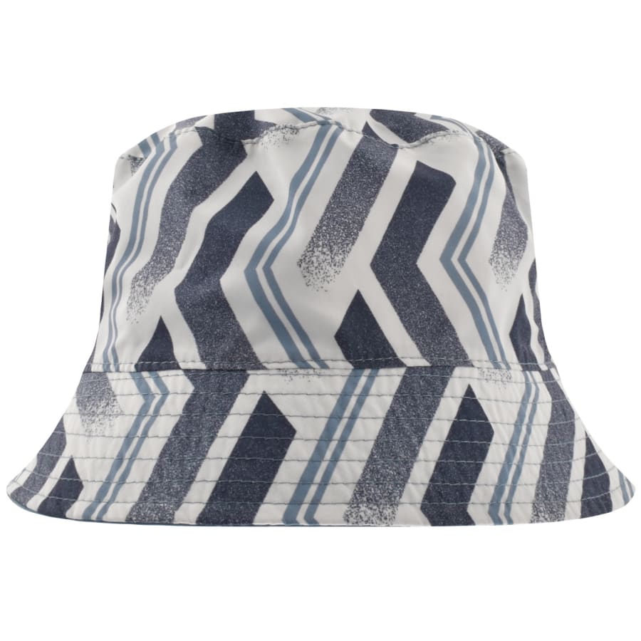 Image number 3 for Pretty Green Kingsleigh Bucket Hat Blue
