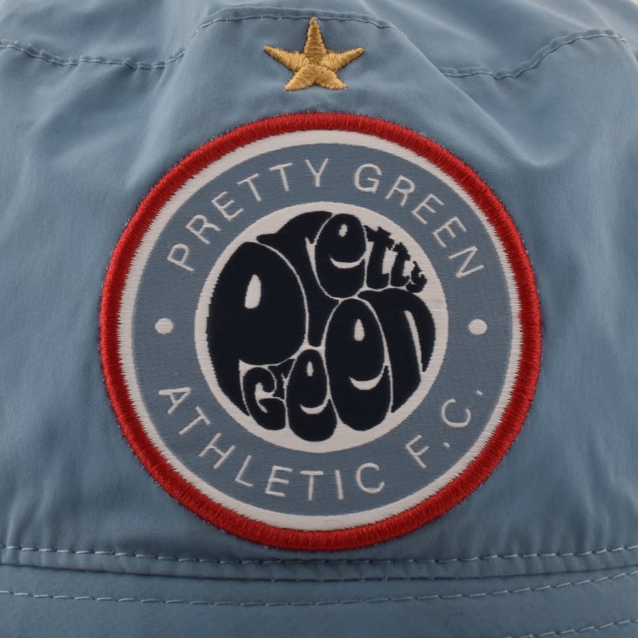 Image number 4 for Pretty Green Kingsleigh Bucket Hat Blue