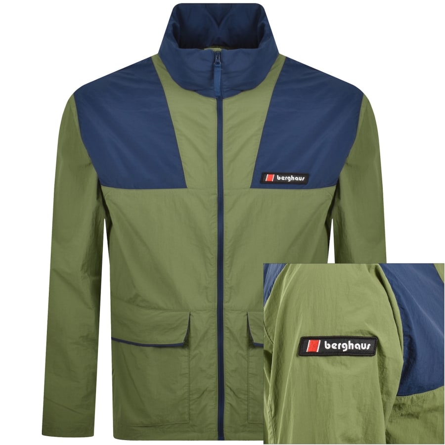 Image number 1 for Berghaus Trango Mountain Windbreaker Green