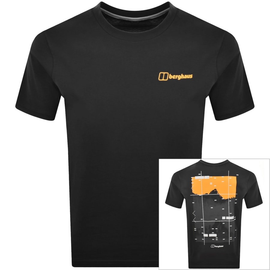 Image number 1 for Berghaus Staticscape T Shirt Black