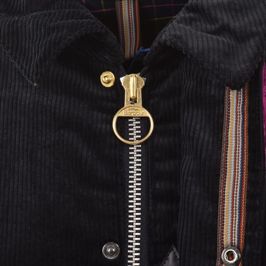 Image number 4 for Barbour X Paul Smith Jacket Navy