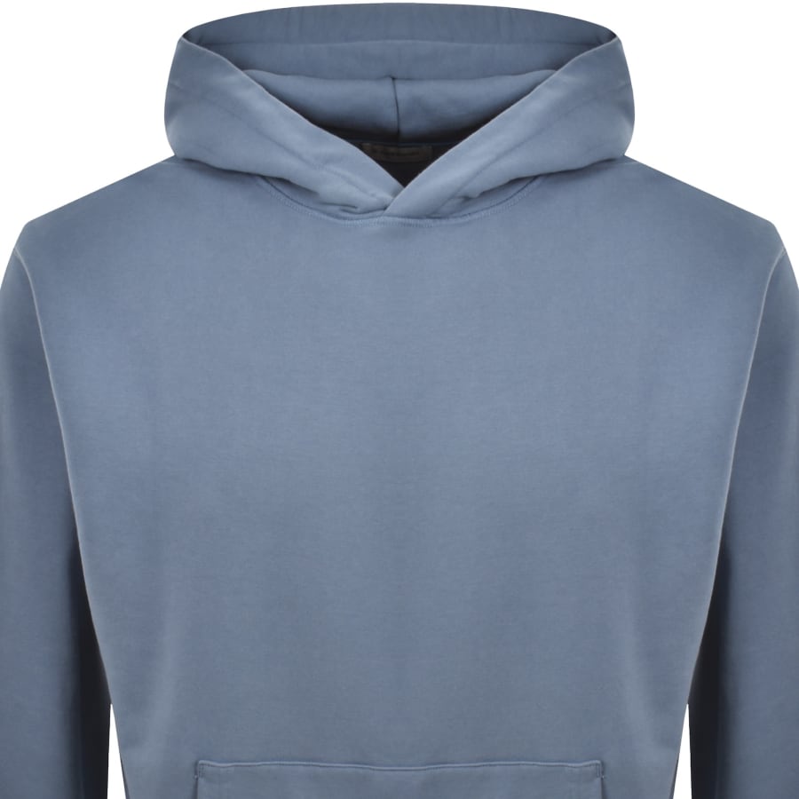 Image number 3 for Sandbanks Badge Logo Hoodie Blue