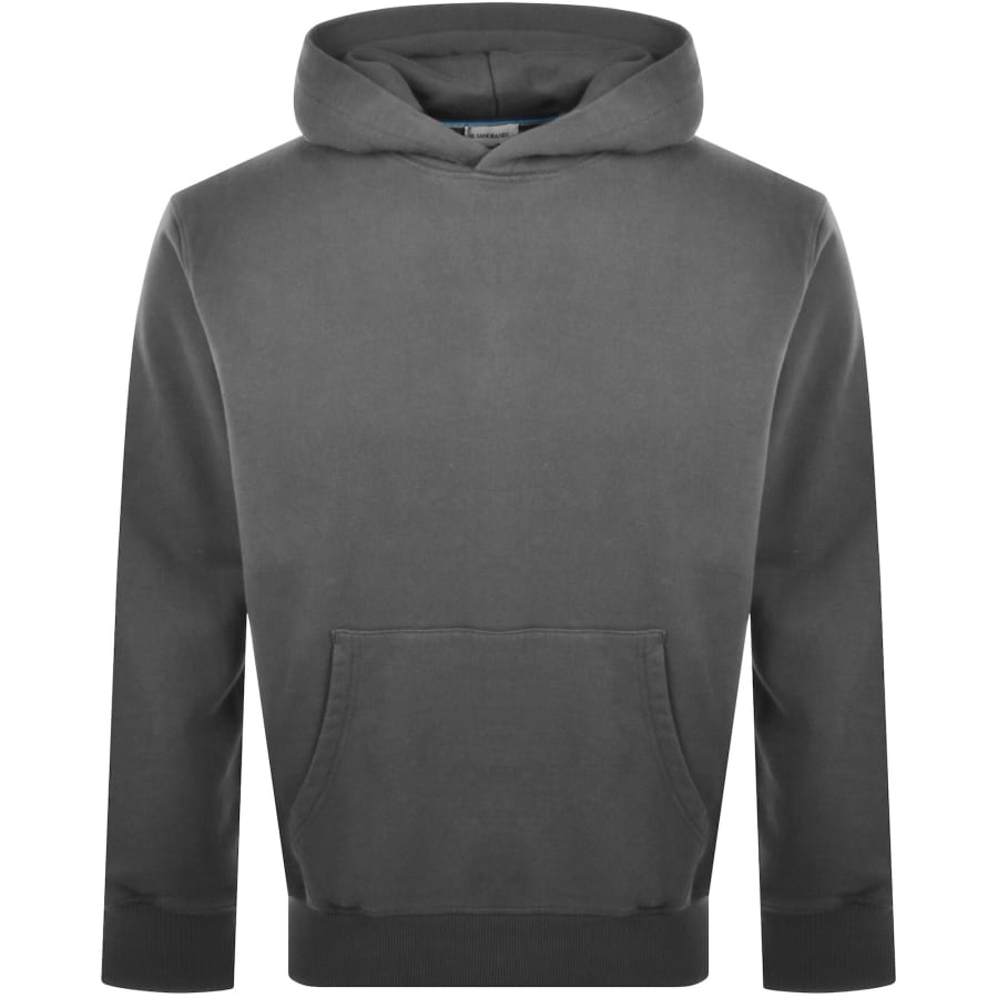 Image number 2 for Sandbanks Badge Logo Hoodie Grey
