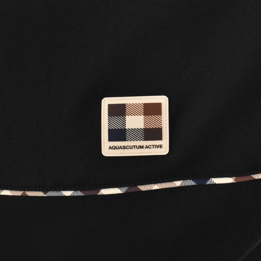 Image number 3 for Aquascutum Logo T Shirt Black
