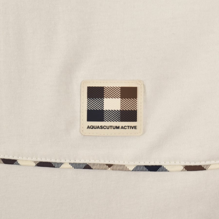 Image number 3 for Aquascutum Logo T Shirt White